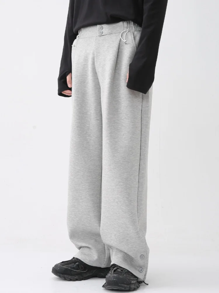 SYUHGFA Men's Wear 2023 Autumn Winter Korean Streetwear Sweatpants Elastic Waist Causal Drawstring Straight Pants Trousers
SYUHGFA Men's Wear 2023 Autumn Winter Korean Streetwear Sweatpants Elastic Waist Causal Drawstring Straight Pants Trousers
