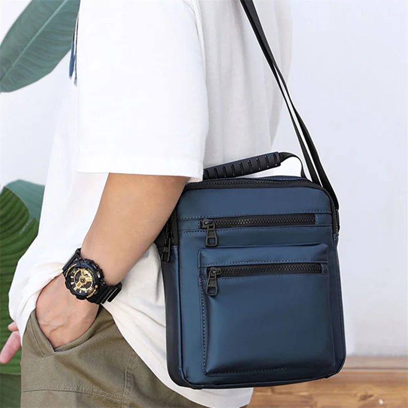 Men's Handbag Shoulder Bag Nylon 3 Layer Zipper Crossbody Bag Messenger Tote Bag
Men's Handbag Shoulder Bag Nylon 3 Layer Zipper Crossbody Bag Messenger Tote Bag