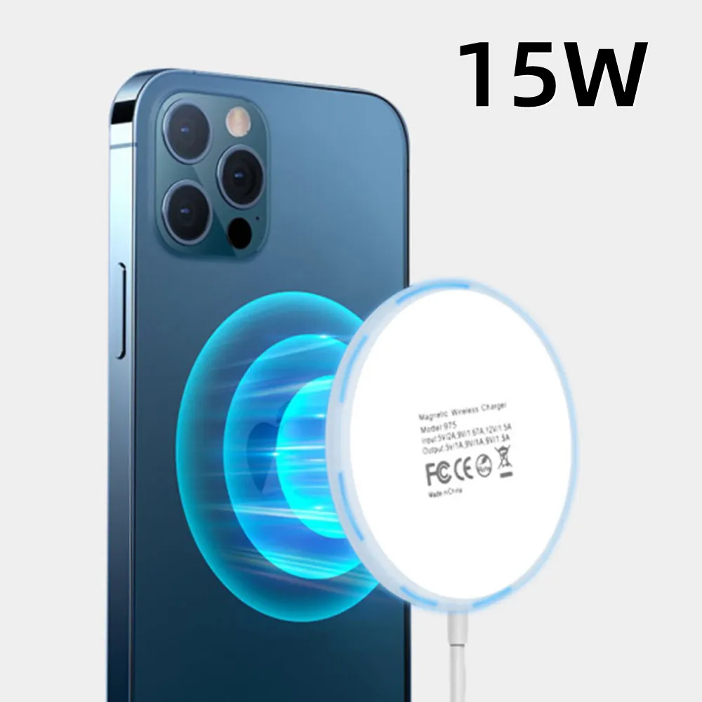 Magnetic Wireless Charger For Apple iPhone 13 12 Mini 11 Pro Max QI Magnetic Wireless Chargers 15W Fast Charging Dock Station
Magnetic Wireless Charger For Apple iPhone 13 12 Mini 11 Pro Max QI Magnetic Wireless Chargers 15W Fast Charging Dock Station