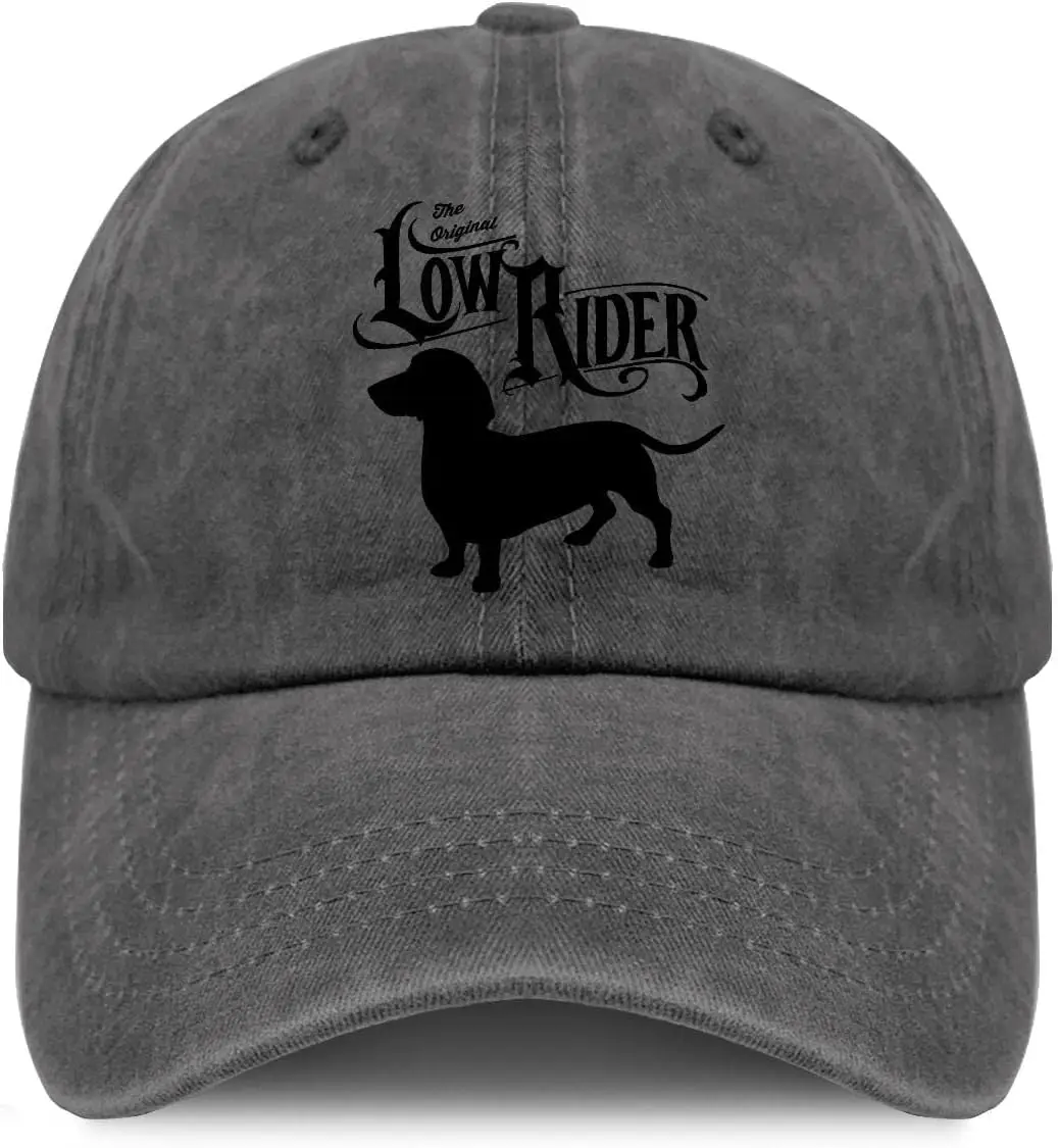 Low Rider Dachshund Dog Dad Hat Vintage Washed Dog Dad Adjustable Dad Hats for Men Cotton Climbing Hats
Low Rider Dachshund Dog Dad Hat Vintage Washed Dog Dad Adjustable Dad Hats for Men Cotton Climbing Hats