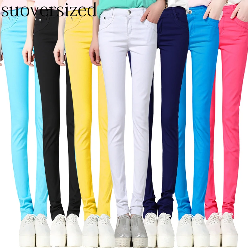 Plus Size 90KG Muticolor Jeans Classic Streetwear Skinny Pencil Pants Vintage Denim Trousers Pantalones De Mujer Korean Fashion
Plus Size 90KG Muticolor Jeans Classic Streetwear Skinny Pencil Pants Vintage Denim Trousers Pantalones De Mujer Korean Fashion