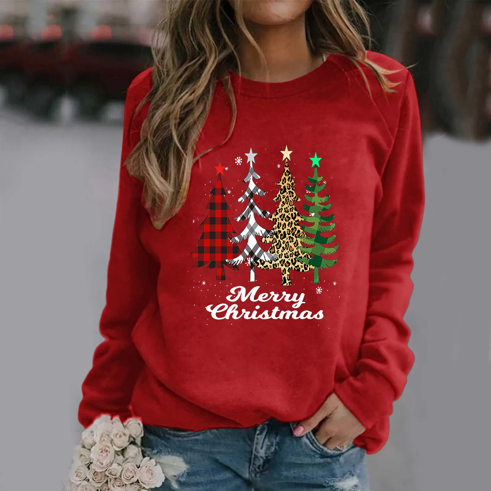 Ladies Petite Sweat Shirts Pullover Tops For Womens Daily Merry Christmas Snowflakes Print O Neck Sweatshirt Ladies Sweat Top
Ladies Petite Sweat Shirts Pullover Tops For Womens Daily Merry Christmas Snowflakes Print O Neck Sweatshirt Ladies Sweat Top