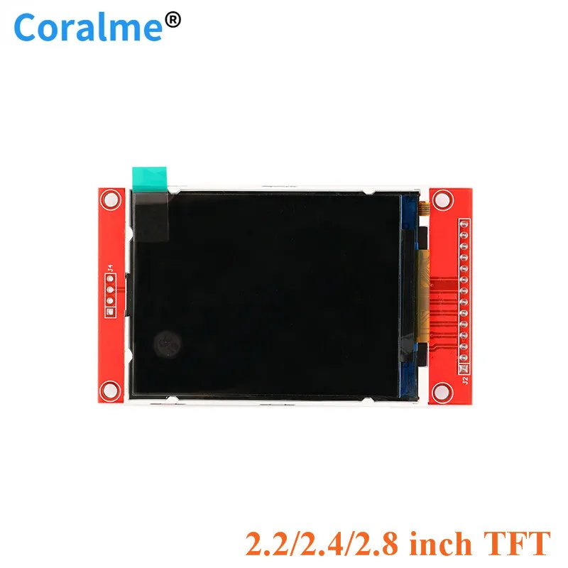 2.2/2.4/2.8 inch Color TFT LCD Display Module 240*320 Interface SPI Drive ILI9341 2.2" 2.4" 2.8"
2.2/2.4/2.8 inch Color TFT LCD Display Module 240*320 Interface SPI Drive ILI9341 2.2" 2.4" 2.8"