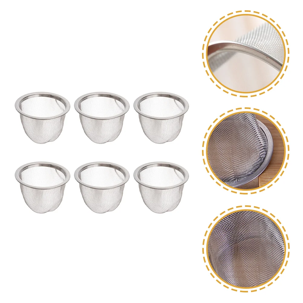 Tea Strainer Infuser Teapot Filter Loose Leaf Steel Mesh Stainlessstainer Siftersteeper Replacement Insert Strainers Leaves
Tea Strainer Infuser Teapot Filter Loose Leaf Steel Mesh Stainlessstainer Siftersteeper Replacement Insert Strainers Leaves