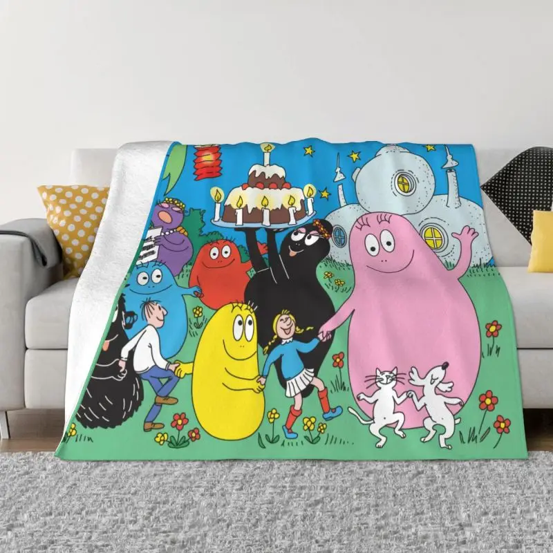 Les Barbapapa Cartoon Blankets Warm Flannel Cute Throw Blanket for Bed Couch Bedspread
Les Barbapapa Cartoon Blankets Warm Flannel Cute Throw Blanket for Bed Couch Bedspread