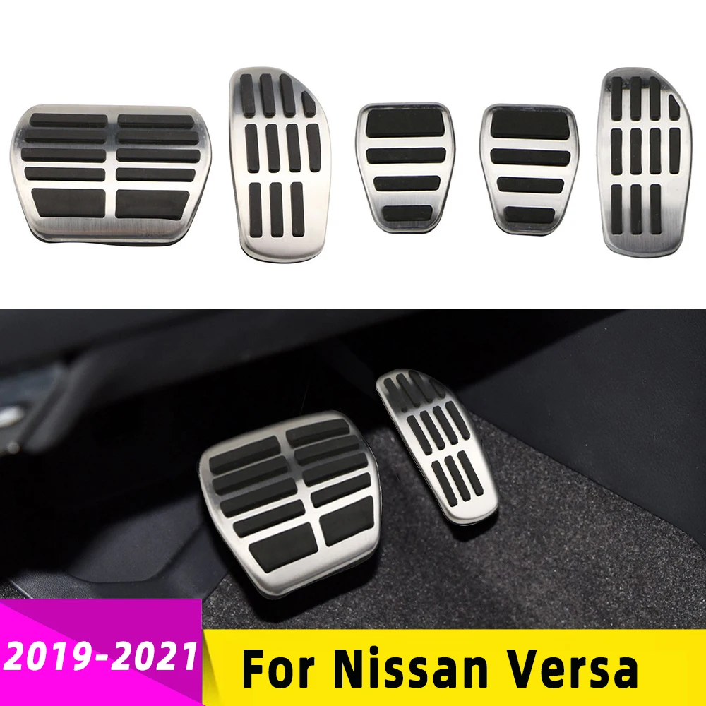 Накладки на педали тормоза из нержавеющей стали для Nissan Versa 2019 2020 2021 AT MT
Накладки на педали тормоза из нержавеющей стали для Nissan Versa 2019 2020 2021 AT MT