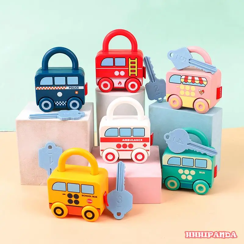 1PC Fun Unlocking Toy Kid Learning Pairing Lock Key Educational Preschool Number Matching Counting Car Toy
1PC Fun Unlocking Toy Kid Learning Pairing Lock Key Educational Preschool Number Matching Counting Car Toy