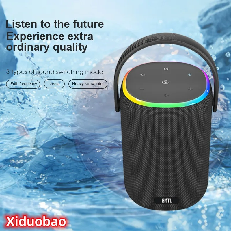 Bluetooth-Колонка Xiduobao BMTL, портативная Водонепроницаемая Колонка для компьютера, с цветным сабвуфером
Bluetooth-Колонка Xiduobao BMTL, портативная Водонепроницаемая Колонка для компьютера, с цветным сабвуфером