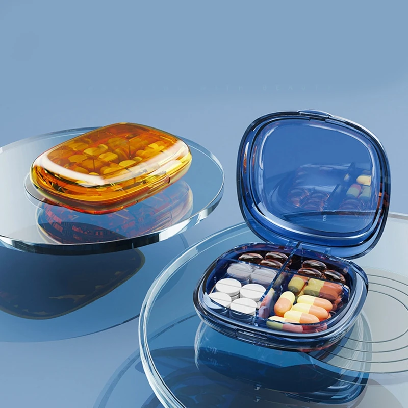 Travel Pill Organizer Moisture Waterproof Pill Box 6 Compartments Portable Pill Case Medicine Vitamin Holder Container
Travel Pill Organizer Moisture Waterproof Pill Box 6 Compartments Portable Pill Case Medicine Vitamin Holder Container