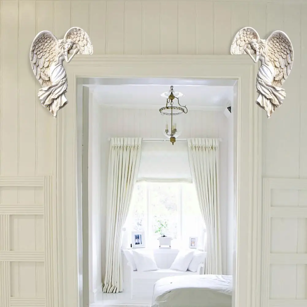 2022 Christmas Wreath Door Frame Angel Statues Ornaments Crafts Sculpture Resin D Heart-shaped Corner With Home Wall K7l0
2022 Christmas Wreath Door Frame Angel Statues Ornaments Crafts Sculpture Resin D Heart-shaped Corner With Home Wall K7l0