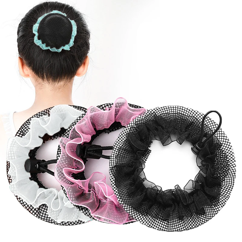 3pcs Girl Lace Bun Hair Nets Adjustable Drawstring Snoods Hair Net Bun Cover Bank Ballet Elastic Hair-net Hair Accessories Women
3pcs Girl Lace Bun Hair Nets Adjustable Drawstring Snoods Hair Net Bun Cover Bank Ballet Elastic Hair-net Hair Accessories Women