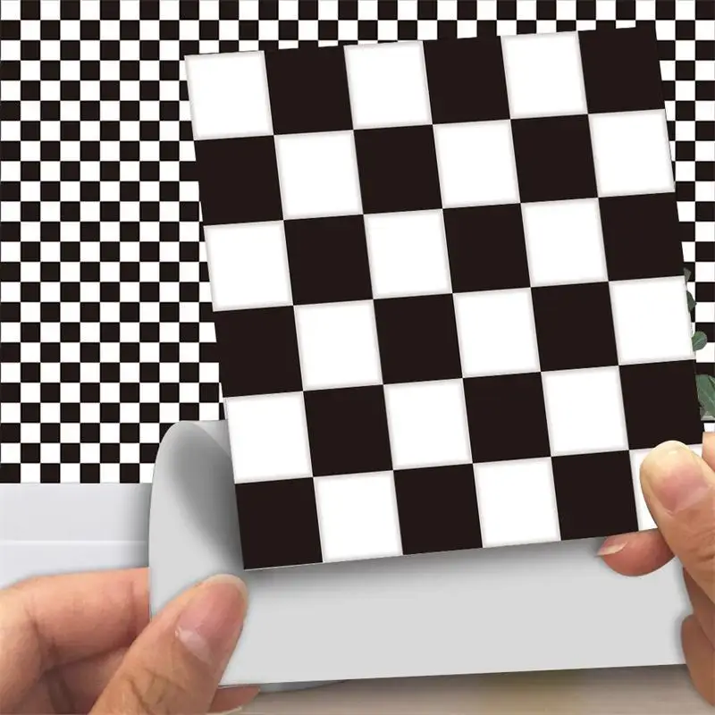 10pcs/set Black and White Mosaic Tile Stickers Kitchen Bathroom Sink Waist Line Decoration Crystal Dura Film Beauty Stickers
10pcs/set Black and White Mosaic Tile Stickers Kitchen Bathroom Sink Waist Line Decoration Crystal Dura Film Beauty Stickers