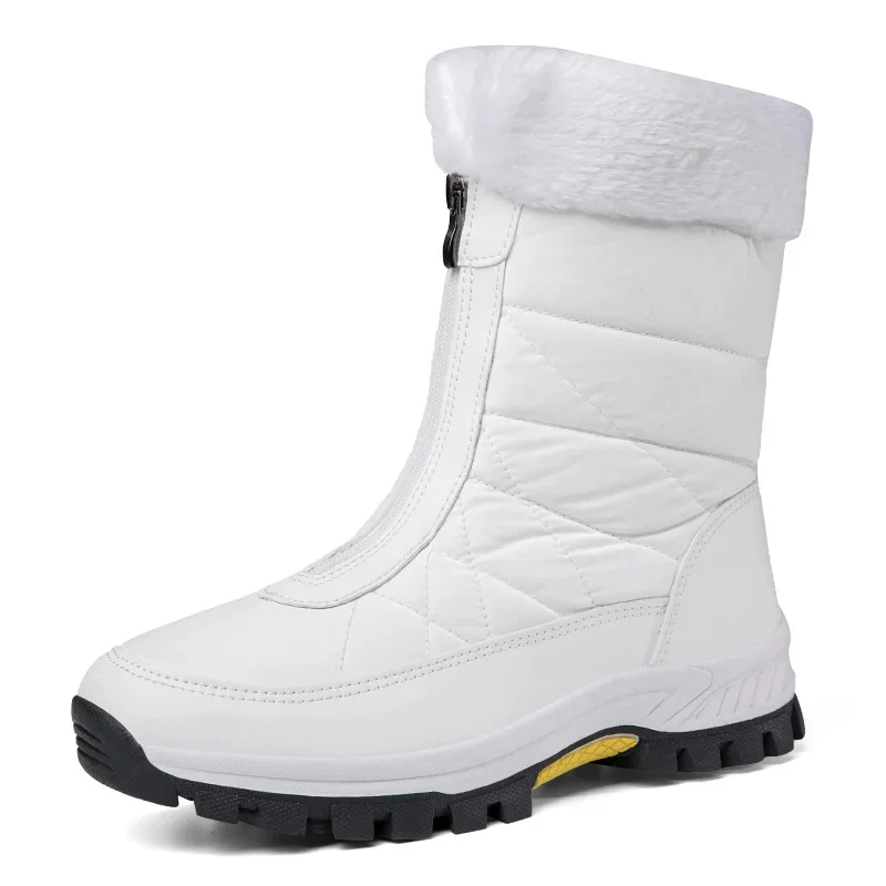 Ankle Boots Women Winter Waterproof Shoes Keep Warm Non-slip Black Snow Boots Ladies Lace-up Plus Size 42 White Boots
Ankle Boots Women Winter Waterproof Shoes Keep Warm Non-slip Black Snow Boots Ladies Lace-up Plus Size 42 White Boots