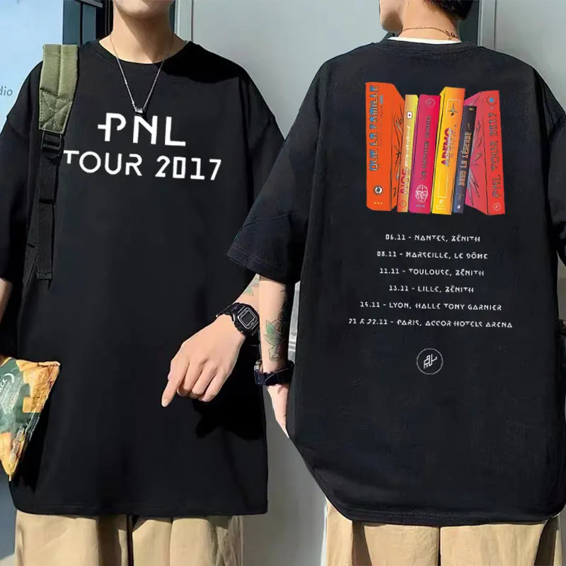 Le Monde Chico Album PNL Print T Shirts Men Women Fashion Oversized Tshirt Short Sleeve Men's New French Rap Band Logo T-shirt
Le Monde Chico Album PNL Print T Shirts Men Women Fashion Oversized Tshirt Short Sleeve Men's New French Rap Band Logo T-shirt