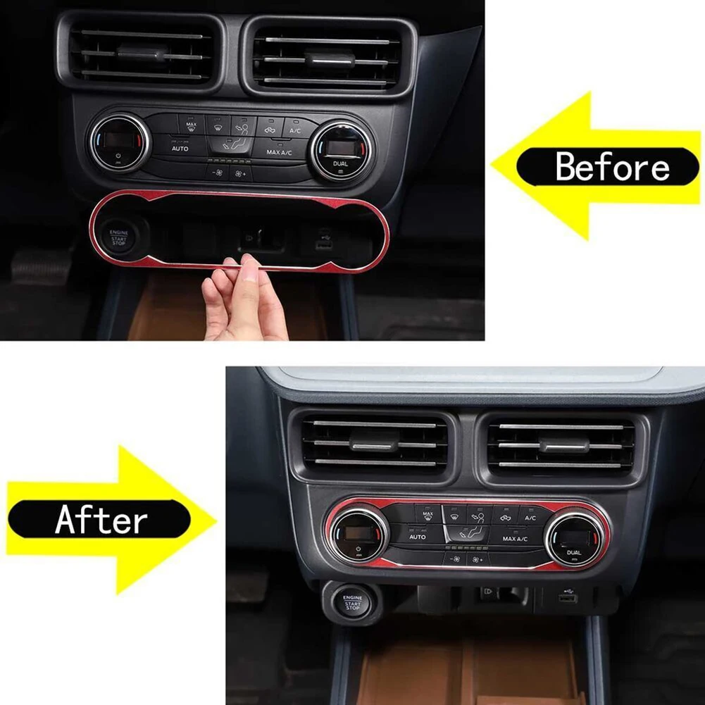 Add Unique Color to Your Car with Red Alloy Button Switch Cover for Ford Maverick 2022 2023 Made of High Quality Material
Add Unique Color to Your Car with Red Alloy Button Switch Cover for Ford Maverick 2022 2023 Made of High Quality Material