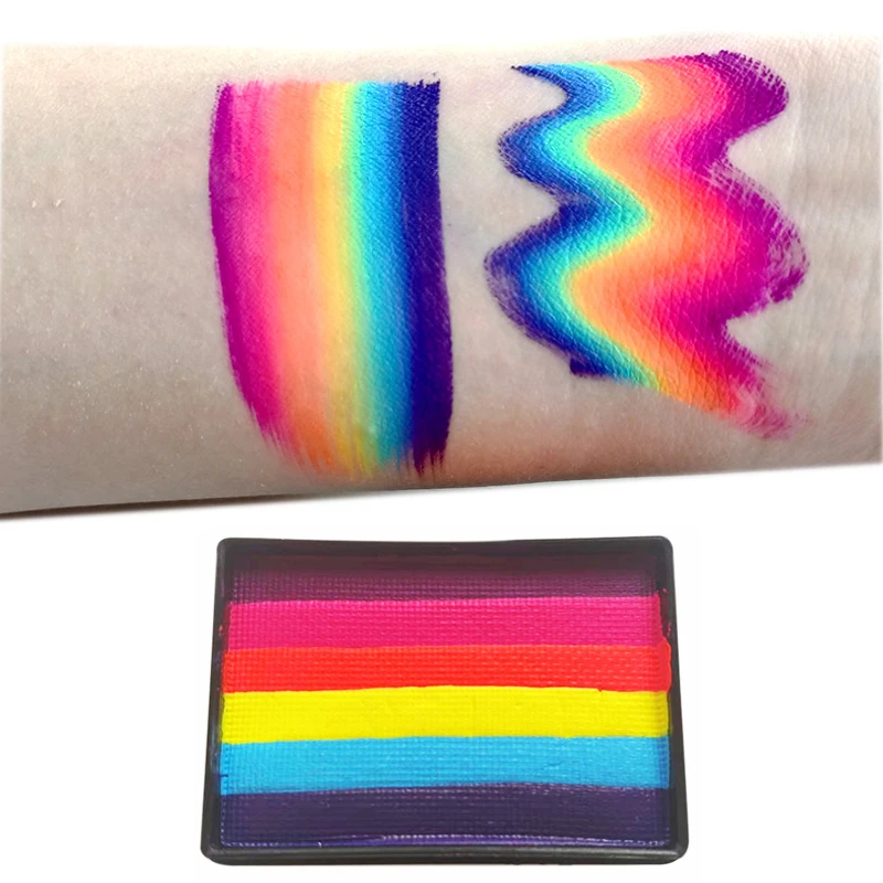 30g Rainbow Cake Body Art Face Painting Water Soluble Cosmetics Colorful Funny Party
30g Rainbow Cake Body Art Face Painting Water Soluble Cosmetics Colorful Funny Party