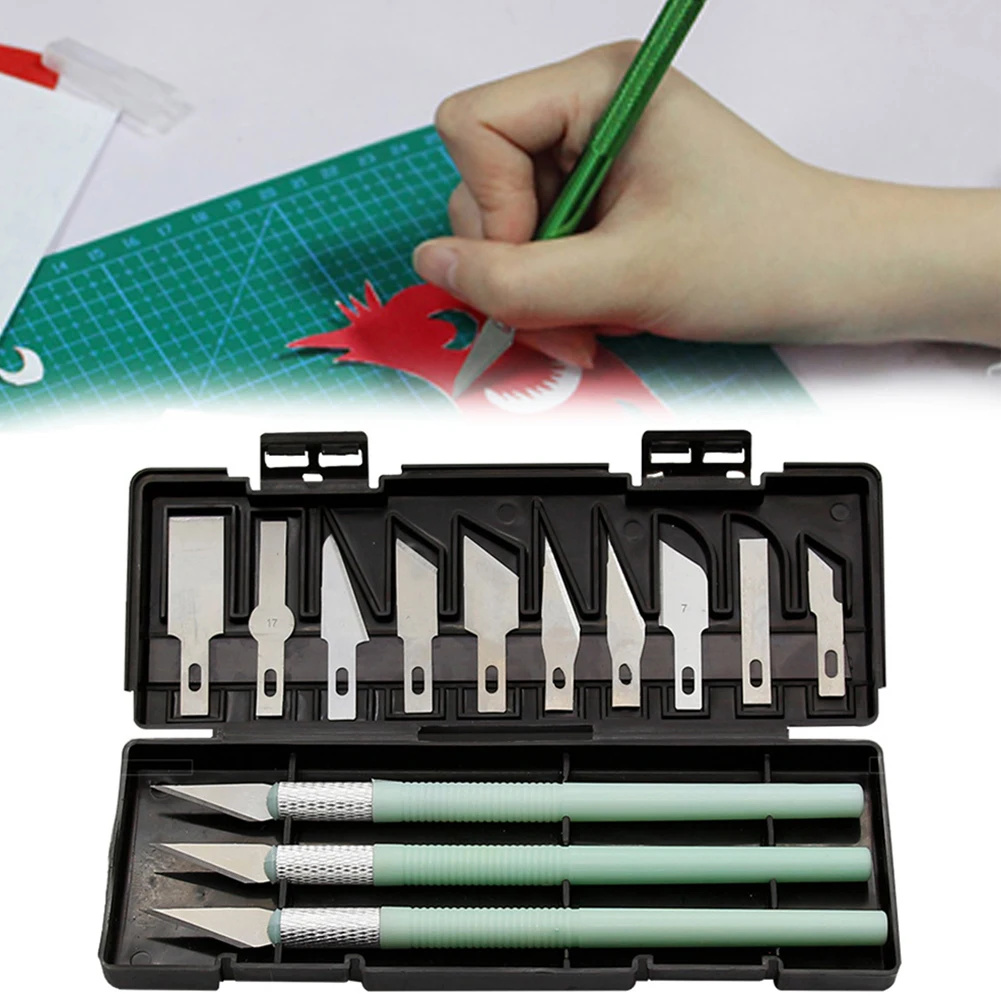 13Pcs Art Carving Cutter With Box Craft Sculpture Paper Cutting Blade Precision Engraving Cutter Hand Tool Carving Tools
13Pcs Art Carving Cutter With Box Craft Sculpture Paper Cutting Blade Precision Engraving Cutter Hand Tool Carving Tools