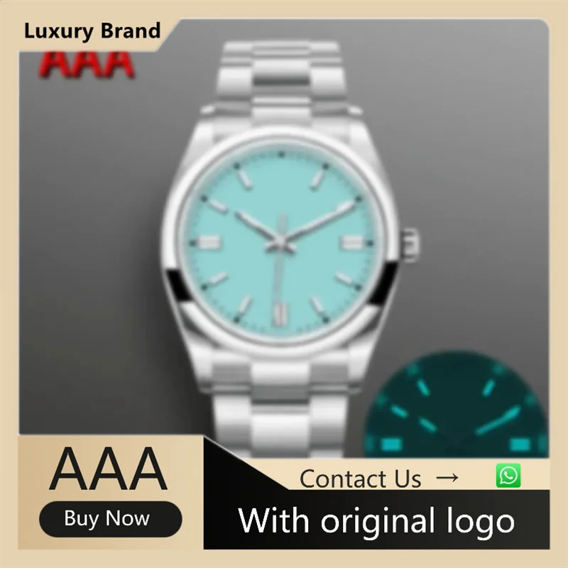 AIOSC Men 904L Stainless Steel Waterproof Automatic Mechanism High Quality Waterproof aaa watch 40mm36mm31mm-RLX
AIOSC Men 904L Stainless Steel Waterproof Automatic Mechanism High Quality Waterproof aaa watch 40mm36mm31mm-RLX