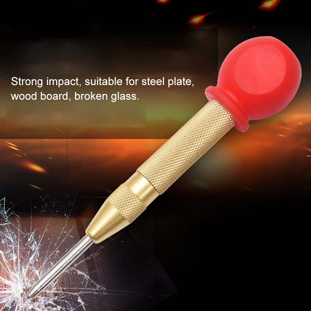 4 Pieces Center Punches Locator Spring Loaded Emergency Survival Breakers Portable Woodworking Marking Dent Markers
4 Pieces Center Punches Locator Spring Loaded Emergency Survival Breakers Portable Woodworking Marking Dent Markers