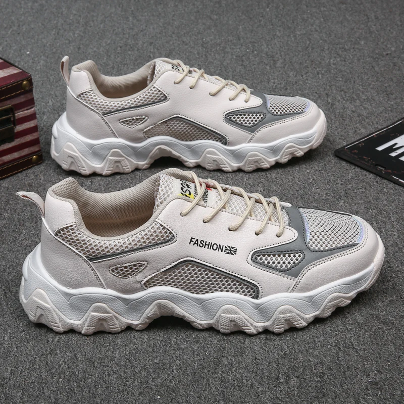 Couple Summer Women Men Casual SkateBoard Running Shoes Student Mesh Sport Sneakers Big Size 45 46 Height Increasing
Couple Summer Women Men Casual SkateBoard Running Shoes Student Mesh Sport Sneakers Big Size 45 46 Height Increasing