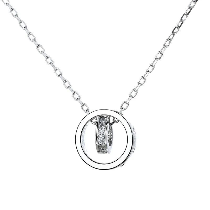 Double ring diamond necklace female 925 sterling silver ins cold wind personality online celebrity clavicle simple temperament
Double ring diamond necklace female 925 sterling silver ins cold wind personality online celebrity clavicle simple temperament
