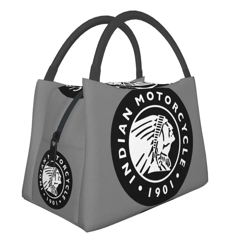 Indian Motorcycle Logo Portable Lunch Boxes Women Leakproof Cooler Thermal Food Insulated Lunch Bag Office Work Pinic Container 
Indian Motorcycle Logo Portable Lunch Boxes Women Leakproof Cooler Thermal Food Insulated Lunch Bag Office Work Pinic Container