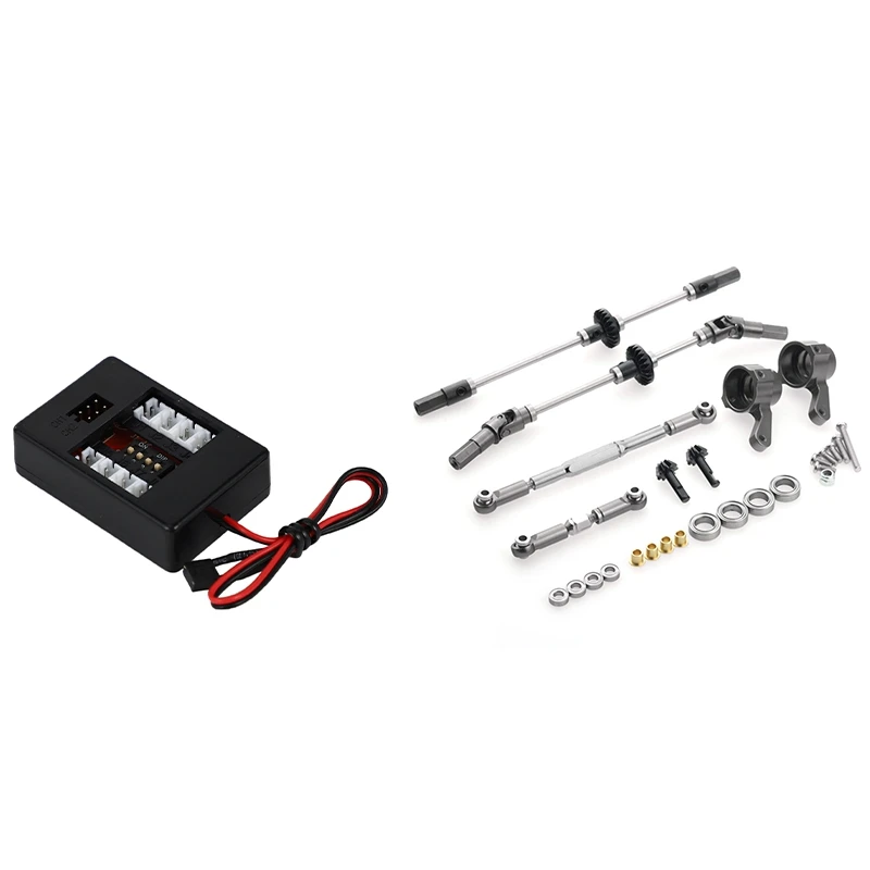 LED Light Kit 12 LED Flashing Head Light Lamp System & Steel Gear Bridge Axle Gears For WPL B14 B24 C14 C24 C34 C44 B16
LED Light Kit 12 LED Flashing Head Light Lamp System & Steel Gear Bridge Axle Gears For WPL B14 B24 C14 C24 C34 C44 B16