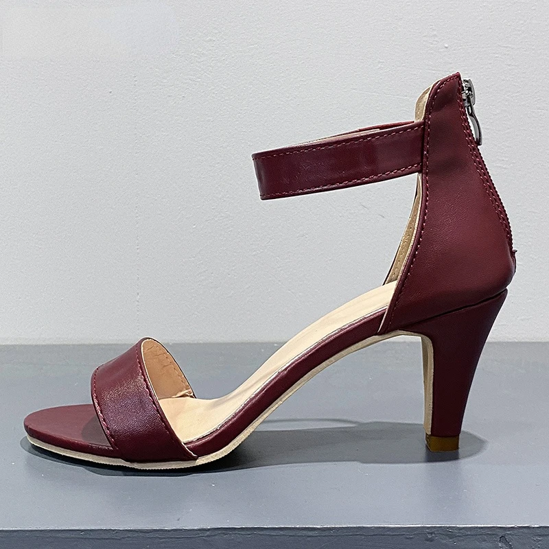 2022 Summer Sandals Women Sandals High Heels Peep Toe Buckle Strap Zipper Zapatos Transparentes High Heels
2022 Summer Sandals Women Sandals High Heels Peep Toe Buckle Strap Zipper Zapatos Transparentes High Heels