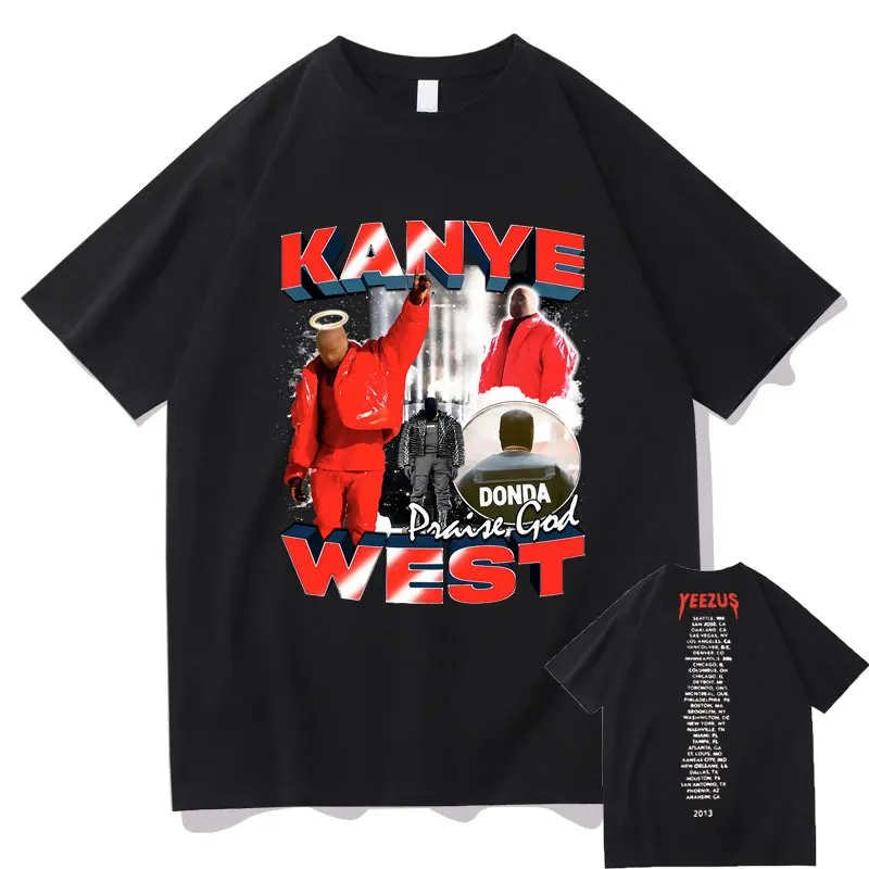Hot Sale Singer Kanye West Portrait Graphic Print Tshirt Mens Streetwear Men Women Fashion Hip Hop Brand T-shirts Short Sleeve 
Hot Sale Singer Kanye West Portrait Graphic Print Tshirt Mens Streetwear Men Women Fashion Hip Hop Brand T-shirts Short Sleeve