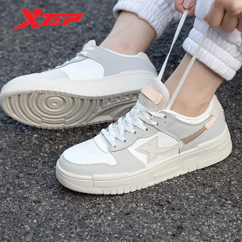 Xtep Comfortable Women's Skateboarding Shoes Wear-Resistant Casual Shoes Low Top Trekking Outdoor Shoes 878418310014
Xtep Comfortable Women's Skateboarding Shoes Wear-Resistant Casual Shoes Low Top Trekking Outdoor Shoes 878418310014