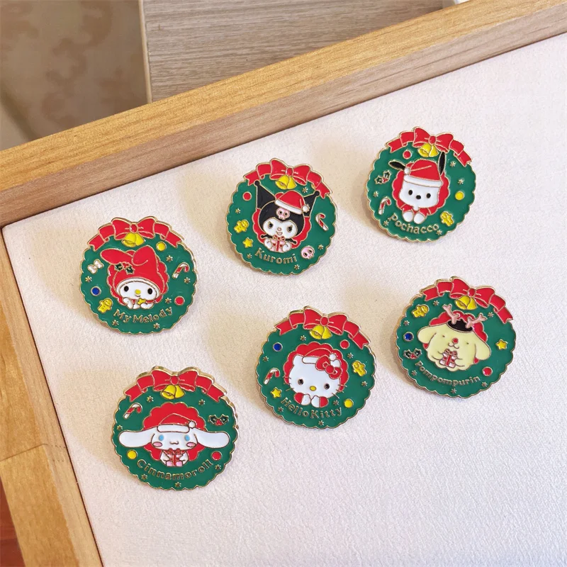 Sanrio Kuromi Brooch Patch Kawaii Cartoon Anime Brooch Cute Girl Lamb Hair Clip Birthday Gift Girl Heart Clothing Accessories
Sanrio Kuromi Brooch Patch Kawaii Cartoon Anime Brooch Cute Girl Lamb Hair Clip Birthday Gift Girl Heart Clothing Accessories