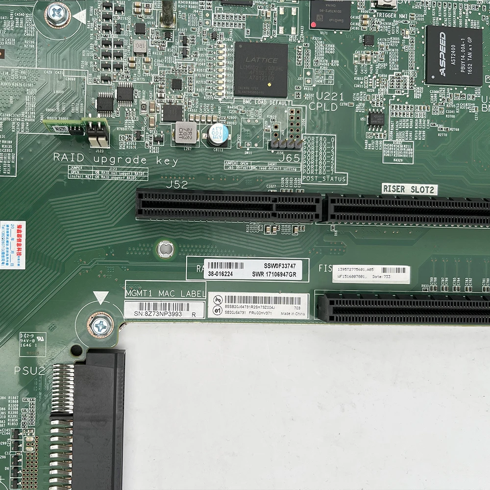 Серверная материнская плата для Lenovo RD450 RD350 00HV371 00FC473 00HV173 
Серверная материнская плата для Lenovo RD450 RD350 00HV371 00FC473 00HV173