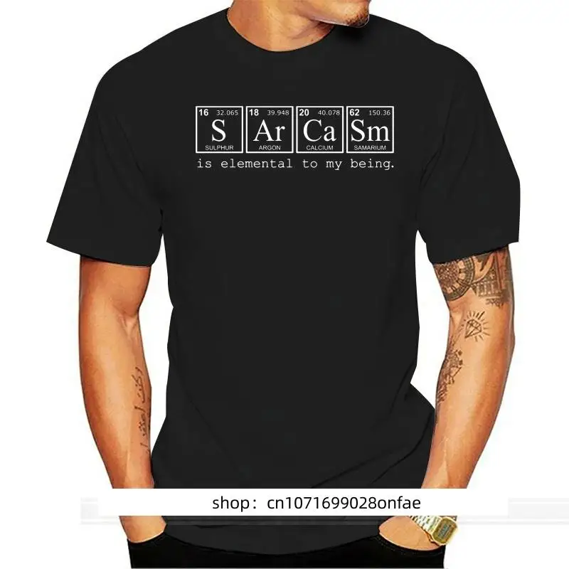 Kaus Pria Kaus Wanita Sarkasme Is Elemental To My Being Kaus Katun Kaus Mode Musim Panas Pria Ukuran Eropa
Kaus Pria Kaus Wanita Sarkasme Is Elemental To My Being Kaus Katun Kaus Mode Musim Panas Pria Ukuran Eropa