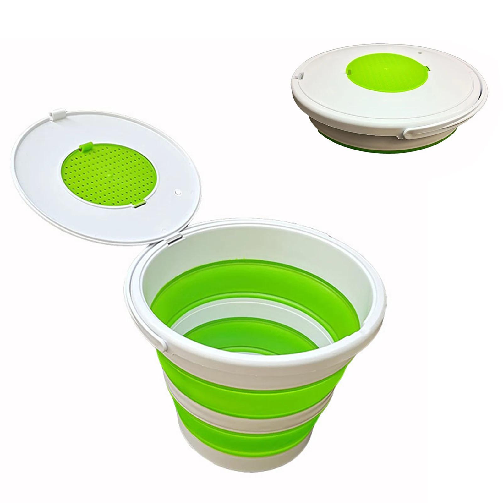 Collapsible Water Bucket Foldable Water Tub With Locking Lid Portable Waterpot Water Basin Container For Hiking Camping Fishing
Collapsible Water Bucket Foldable Water Tub With Locking Lid Portable Waterpot Water Basin Container For Hiking Camping Fishing