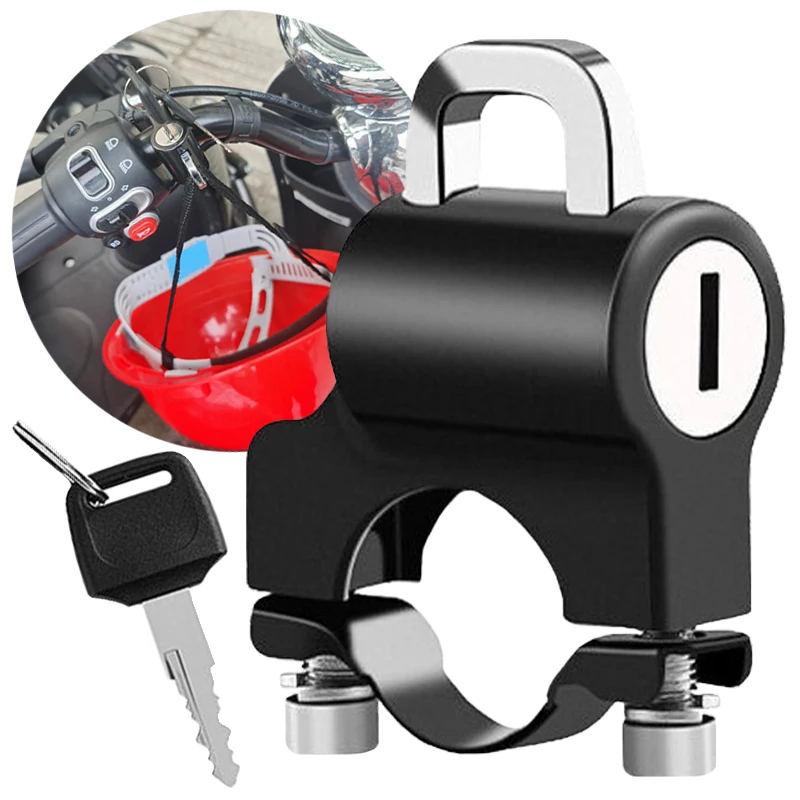 Universal Motorcycle Helmet Lock Multifunction Motorcross Bicycle Security Metal Alloy Anti-Theft Fixed Lock Moto Accessories
Universal Motorcycle Helmet Lock Multifunction Motorcross Bicycle Security Metal Alloy Anti-Theft Fixed Lock Moto Accessories