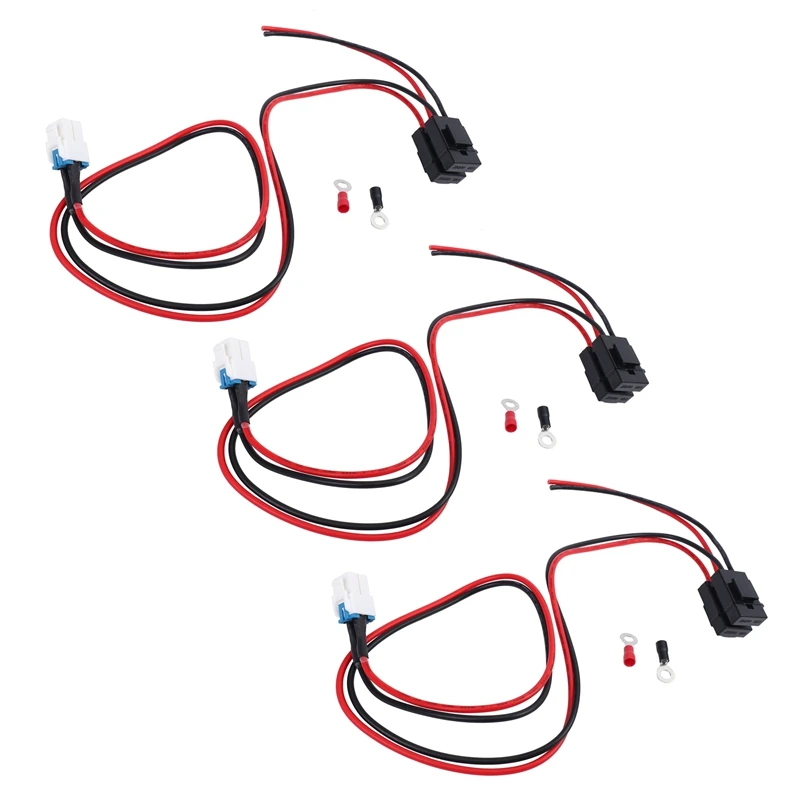 3X Radio Power Cord Cable For Yaesu FT-450 FT-991 Kenwood TS-480 ICOM IC-7000 IC-7600
3X Radio Power Cord Cable For Yaesu FT-450 FT-991 Kenwood TS-480 ICOM IC-7000 IC-7600
