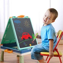 Childrens Dust-free Drawing Board Bracket Blackboard Infant Baby Small Blackboard Drawing Board Magnetic Graffiti Writing Board