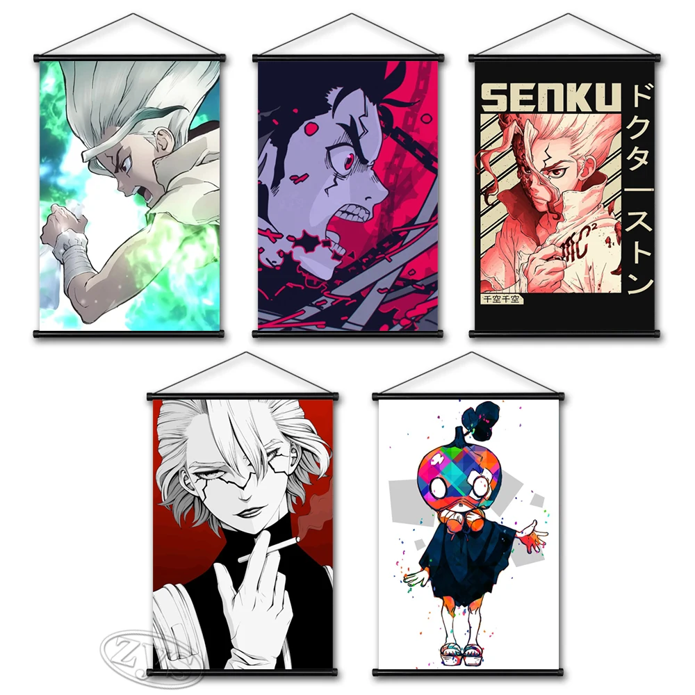 Настенные картины с рисунком Dr.STONE, настенные модульные постеры в японском стиле аниме для гостиной, подвесные свитки, домашний декор
Настенные картины с рисунком Dr.STONE, настенные модульные постеры в японском стиле аниме для гостиной, подвесные свитки, домашний декор