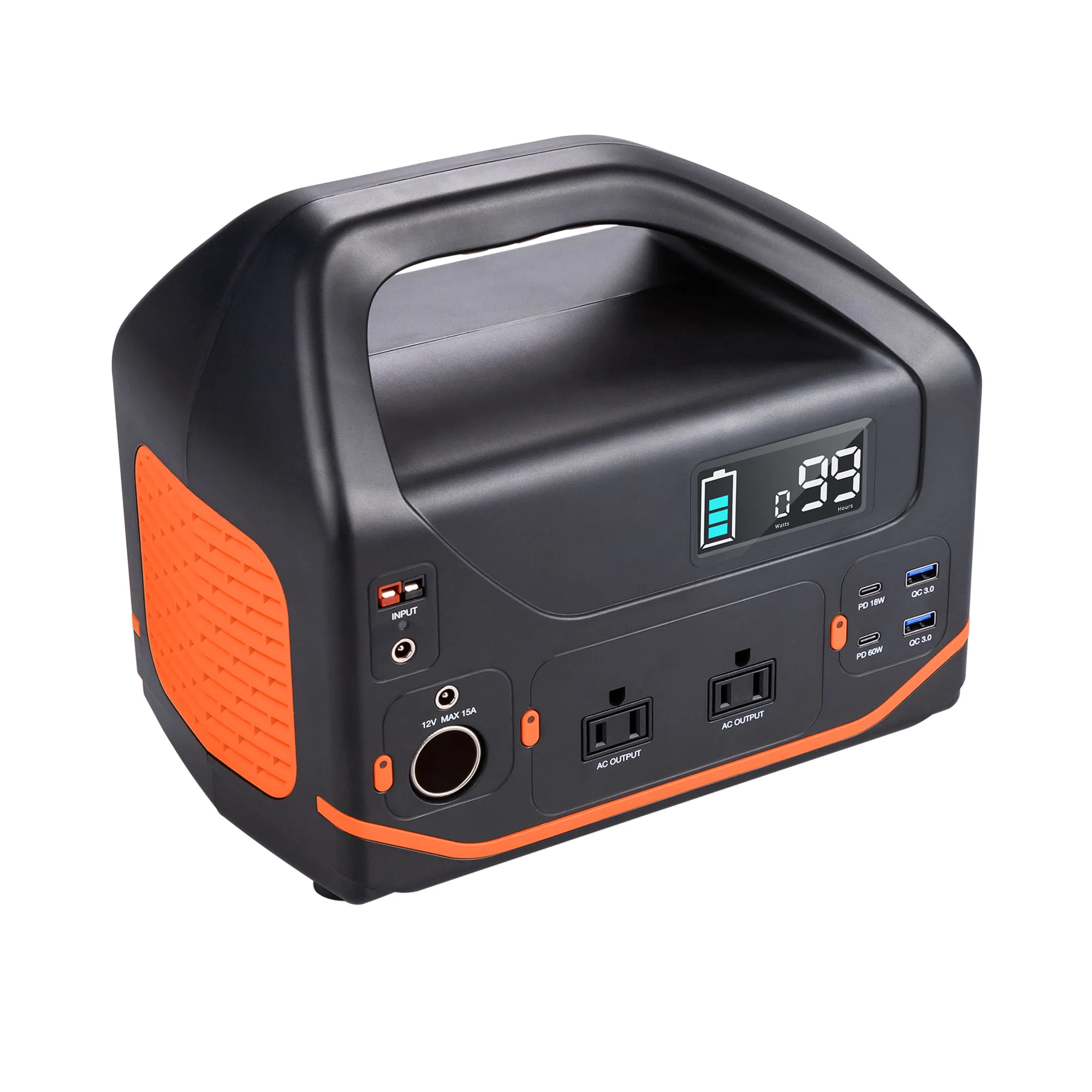150000mAh 555Wh AC DC Mini Portable Outdoor Power Station Power Bank Travel Mobile Power Backup UPS with lights for Emergency
150000mAh 555Wh AC DC Mini Portable Outdoor Power Station Power Bank Travel Mobile Power Backup UPS with lights for Emergency