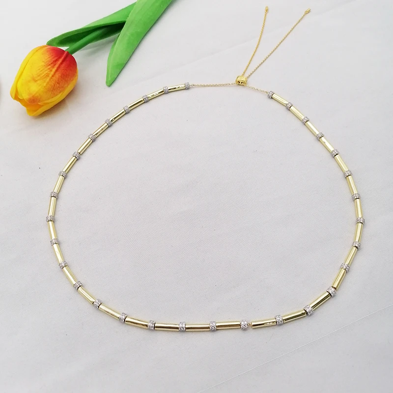 Luxury Jewelry Tropical Gold Necklace 925 Sterling Silver New Simple Roman Style Fashion Party Gifts Free Shipping for Women
Luxury Jewelry Tropical Gold Necklace 925 Sterling Silver New Simple Roman Style Fashion Party Gifts Free Shipping for Women