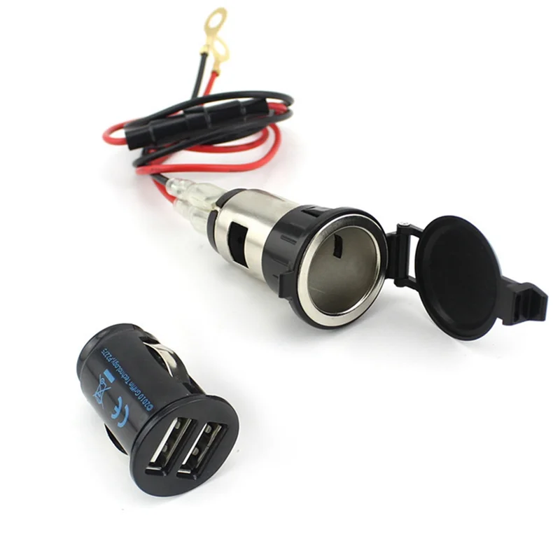 12V 24V 120W Female Car - Lighter Power Socket Plug Outlet for Motorcycle Boat Car ATV RV with Fuse &
12V 24V 120W Female Car - Lighter Power Socket Plug Outlet for Motorcycle Boat Car ATV RV with Fuse &