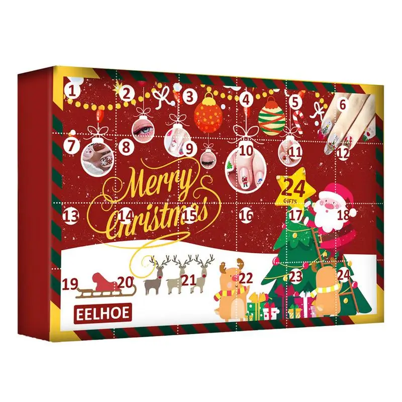 Рождественский календарь, обратный отсчет на 24 дня, календарь, обратный отсчет, коробки, подарки-сюрпризы, милые наклейки для ногтей, декора...
Рождественский календарь, обратный отсчет на 24 дня, календарь, обратный отсчет, коробки, подарки-сюрпризы, милые наклейки для ногтей, декора...
