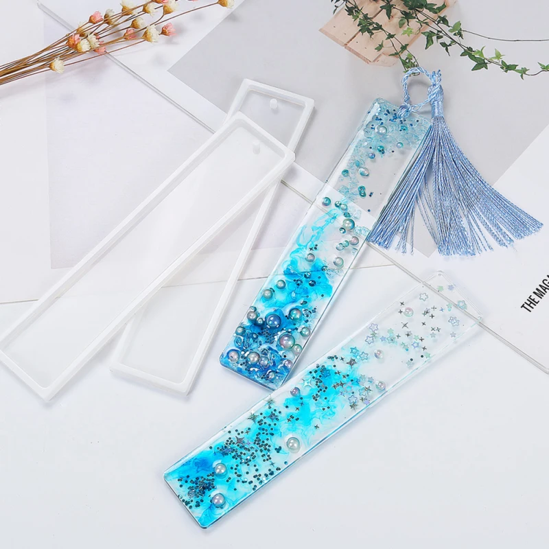 Rectangle Silicone Bookmark Resin Mold DIY Bookmark Mold Making Epoxy Resin Jewelry DIY Craft Silicone Transparent Mold
Rectangle Silicone Bookmark Resin Mold DIY Bookmark Mold Making Epoxy Resin Jewelry DIY Craft Silicone Transparent Mold