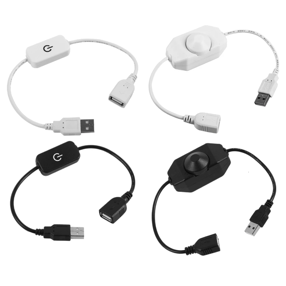 Бесступенчатый USB-регулятор яркости для светодиодной ленты, 5 в постоянного тока 
Бесступенчатый USB-регулятор яркости для светодиодной ленты, 5 в постоянного тока