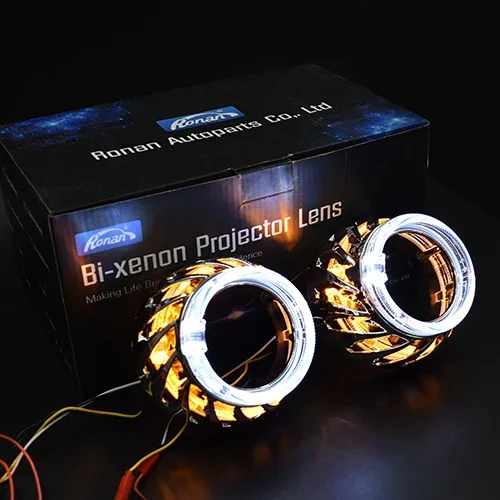 RONAN 2,5-дюймовые спиральные двойные светодиодные интегрированные кожухи, белые, синие, красные, ангельские глазки, DRL для биксеноновых двухсветодиодных линз проектора, фары
RONAN 2,5-дюймовые спиральные двойные светодиодные интегрированные кожухи, белые, синие, красные, ангельские глазки, DRL для биксеноновых двухсветодиодных линз проектора, фары