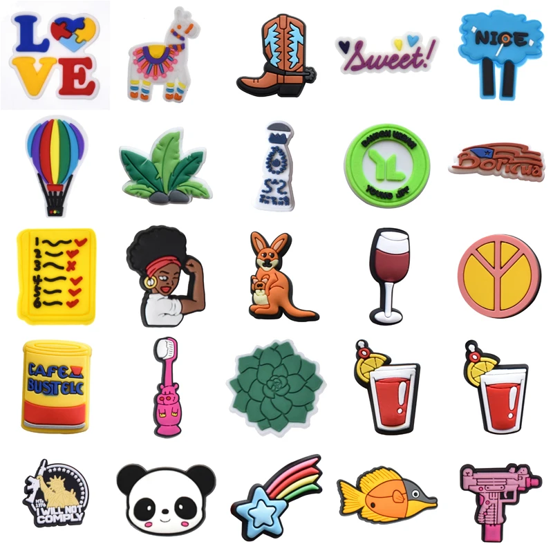 Подарочные шармы для обуви для девочек, украшения для кроксов, оптовая продажа, аксессуары для обуви оптом, булавки, детские, женские, мужски...
Подарочные шармы для обуви для девочек, украшения для кроксов, оптовая продажа, аксессуары для обуви оптом, булавки, детские, женские, мужски...