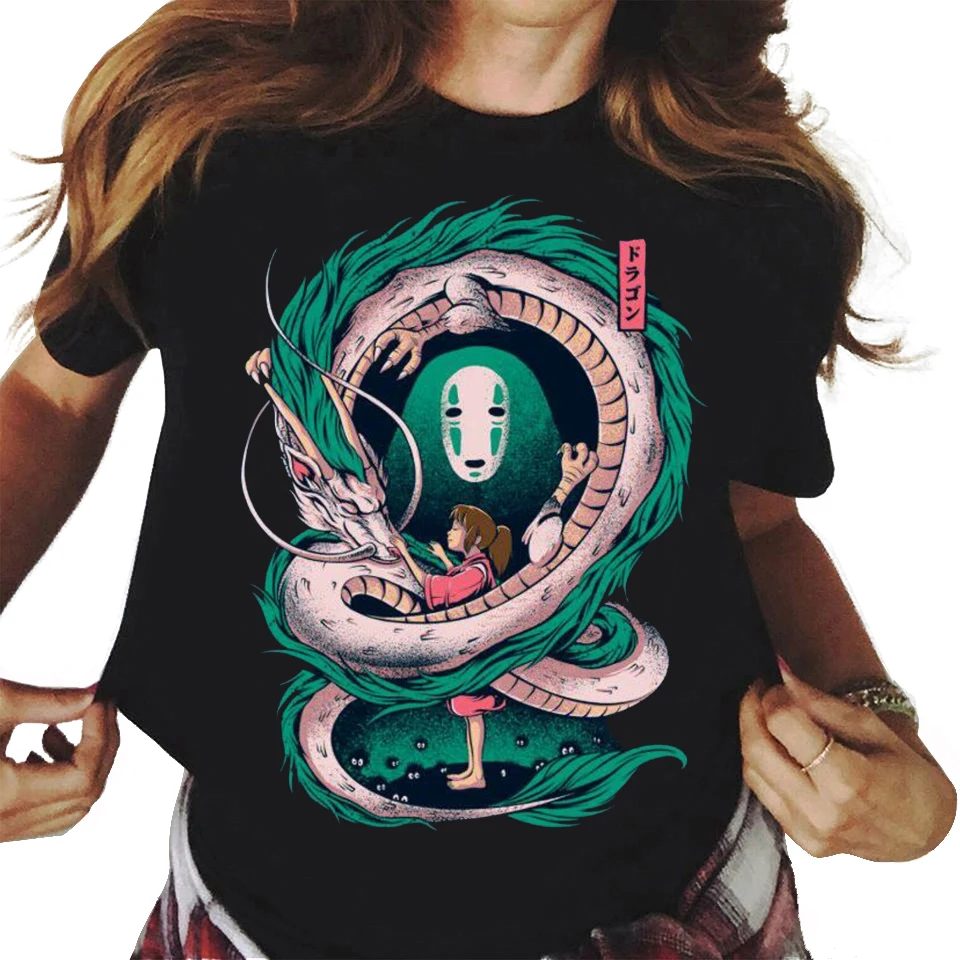 Japanese Anime Spirited Away Hayao Miyazaki Kawaii Print T-shirt Women Men Graphic Tees Unisex Tops Short Sleeve T-Shirt
Japanese Anime Spirited Away Hayao Miyazaki Kawaii Print T-shirt Women Men Graphic Tees Unisex Tops Short Sleeve T-Shirt