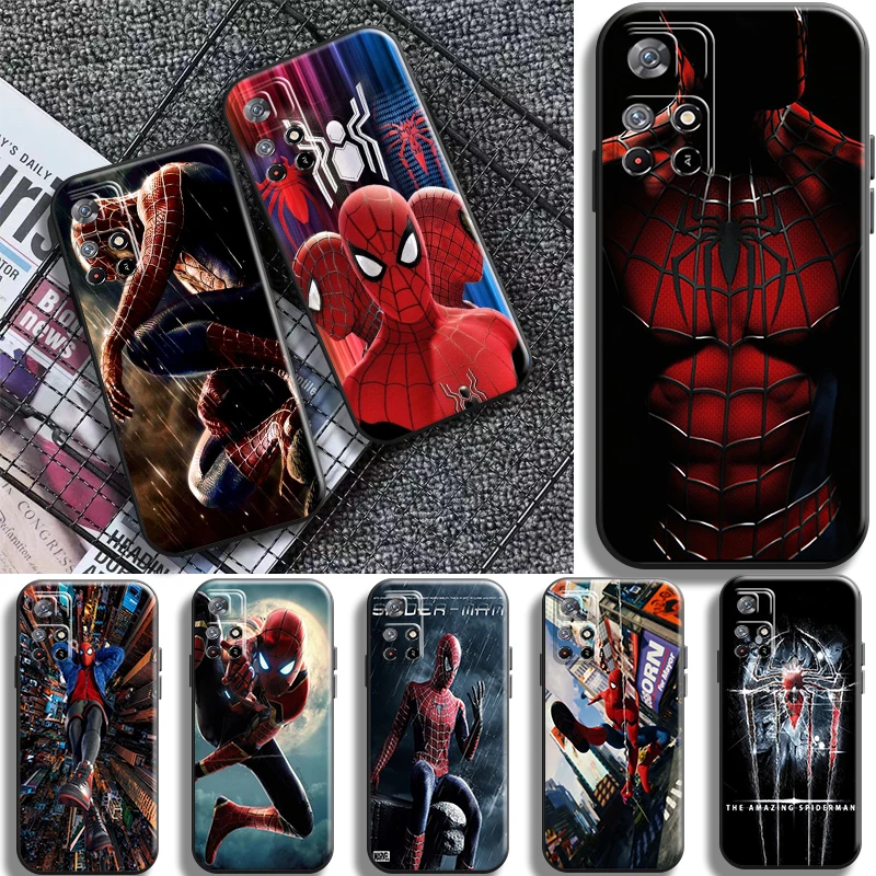 Spiderman Avengers Phone Case For Xiaomi Redmi Note 11 10 9 11T 11S 10S 10T 9S Pro 5G Redmi 10 9 9T 9A 9AT 9C Black Funda
Spiderman Avengers Phone Case For Xiaomi Redmi Note 11 10 9 11T 11S 10S 10T 9S Pro 5G Redmi 10 9 9T 9A 9AT 9C Black Funda