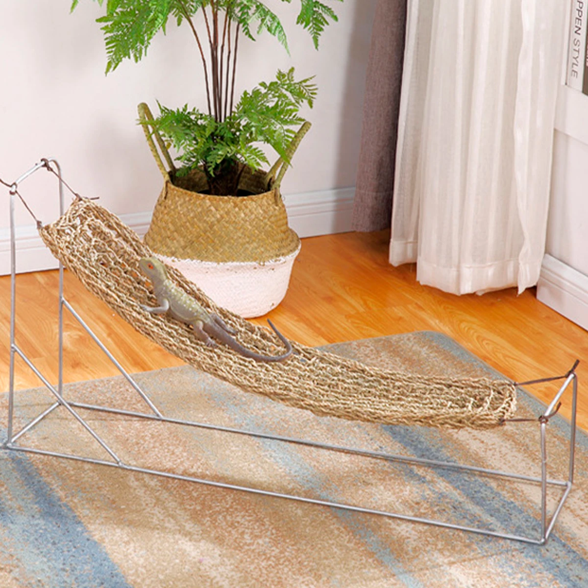 New 75 x 18cm Reptile Hammock Bearded Lizard Dragon Lounger Swing Toys For Pet Sight
New 75 x 18cm Reptile Hammock Bearded Lizard Dragon Lounger Swing Toys For Pet Sight