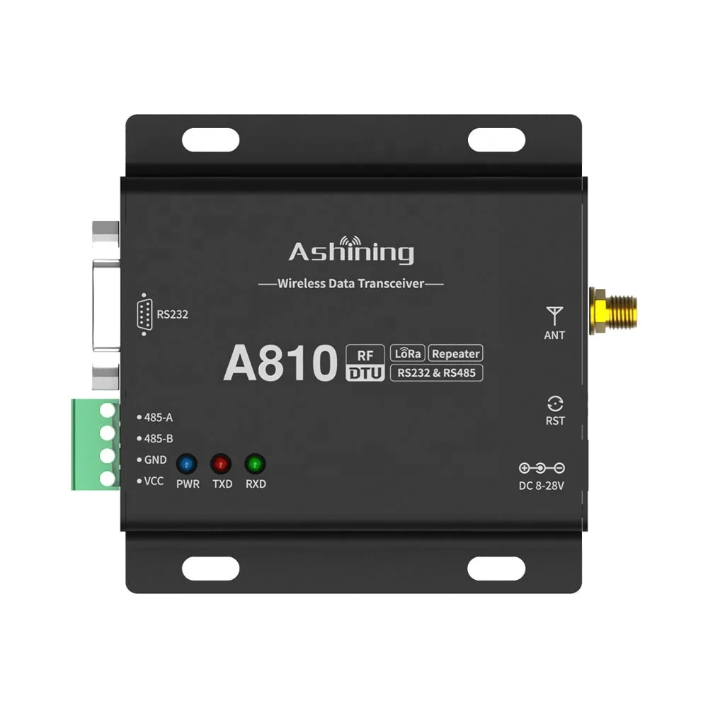 433/868/915mhz RF Transceiver 1W 30dBm 10km LoRa Wireless Transmitter Receiver Module
433/868/915mhz RF Transceiver 1W 30dBm 10km LoRa Wireless Transmitter Receiver Module
